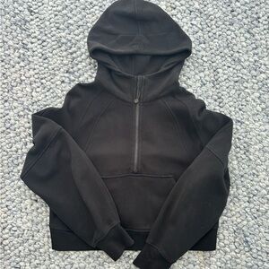 Lululemon black scuba hoodie great condition size extra small /small